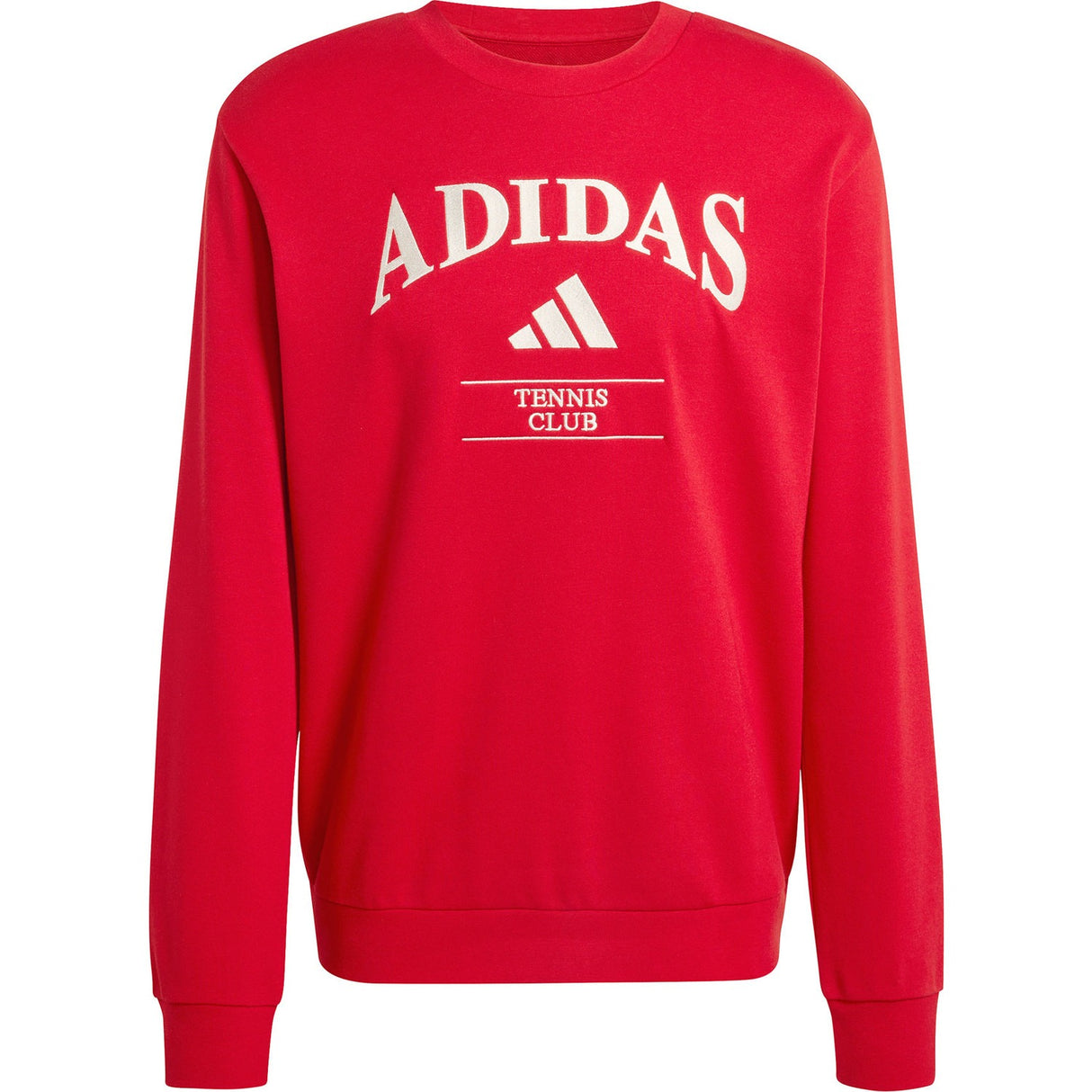 Adidas Sweater Heritage Graphic Crew Rood Voorkant