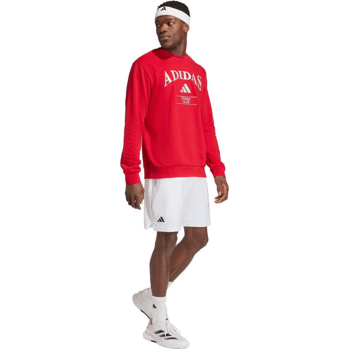 Adidas Sweater Heritage Graphic Crew Rood Kopen