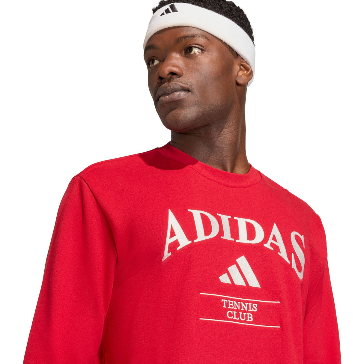 Adidas Sweater Heritage Graphic Crew Rood Achterkant Bestellen
