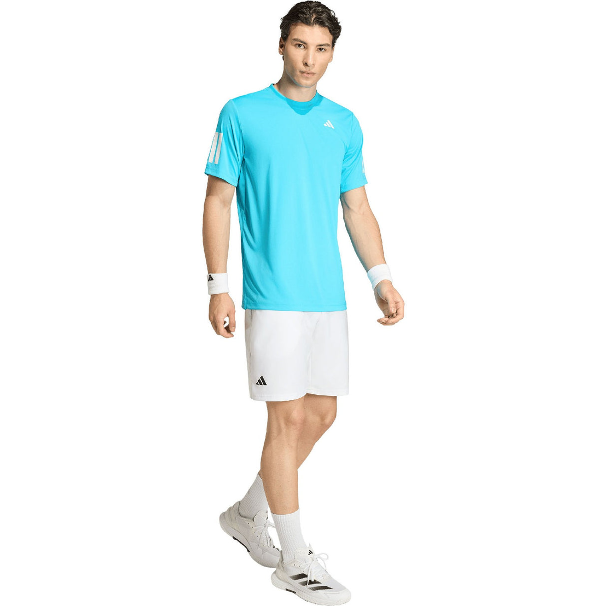 Adidas T-Shirt Club 3-Stripe Tee Blauw