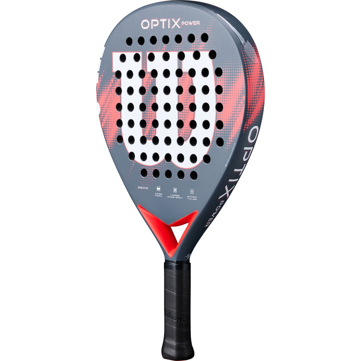 Wilson Padelracket Optix Power V2 Rood