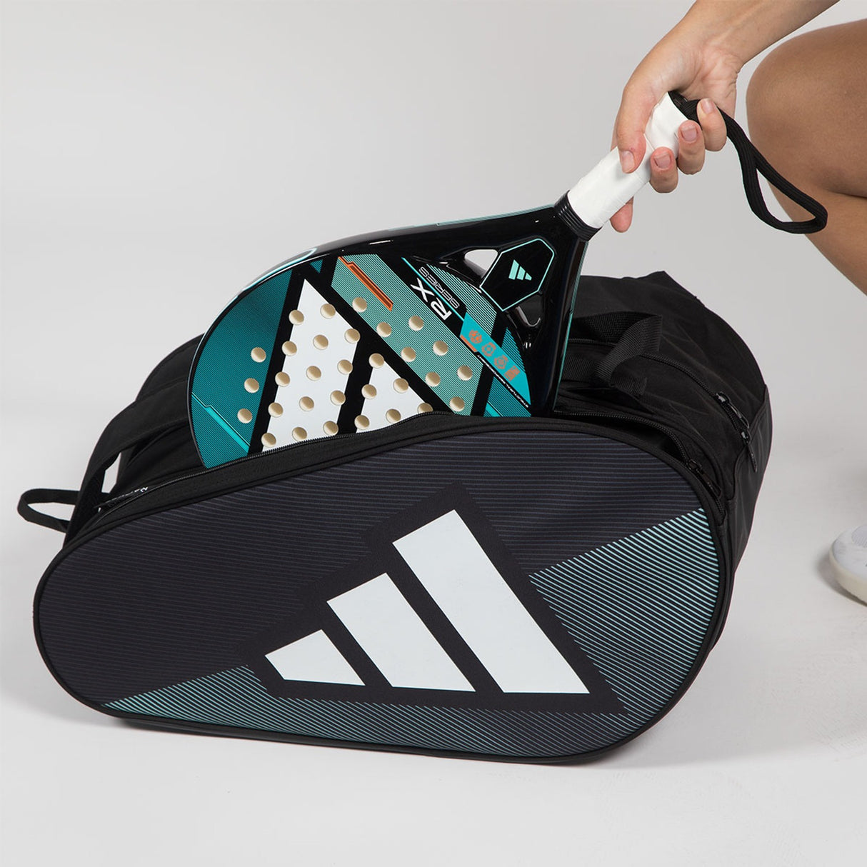 Adidas Padeltas Control 2026 Zwart Blauw Show