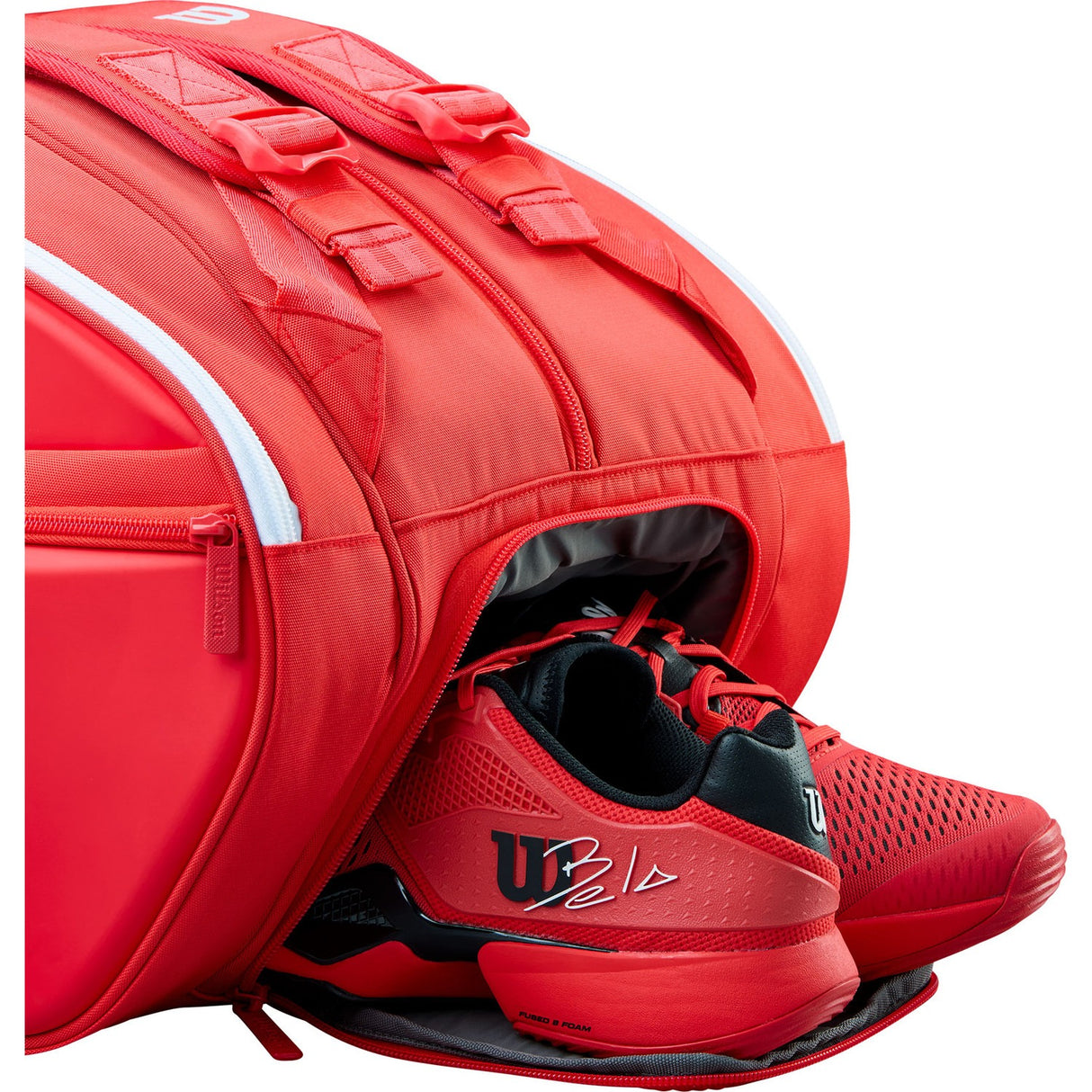 Wilson Padeltasche Bela Super Tour Padel 2026 Rot