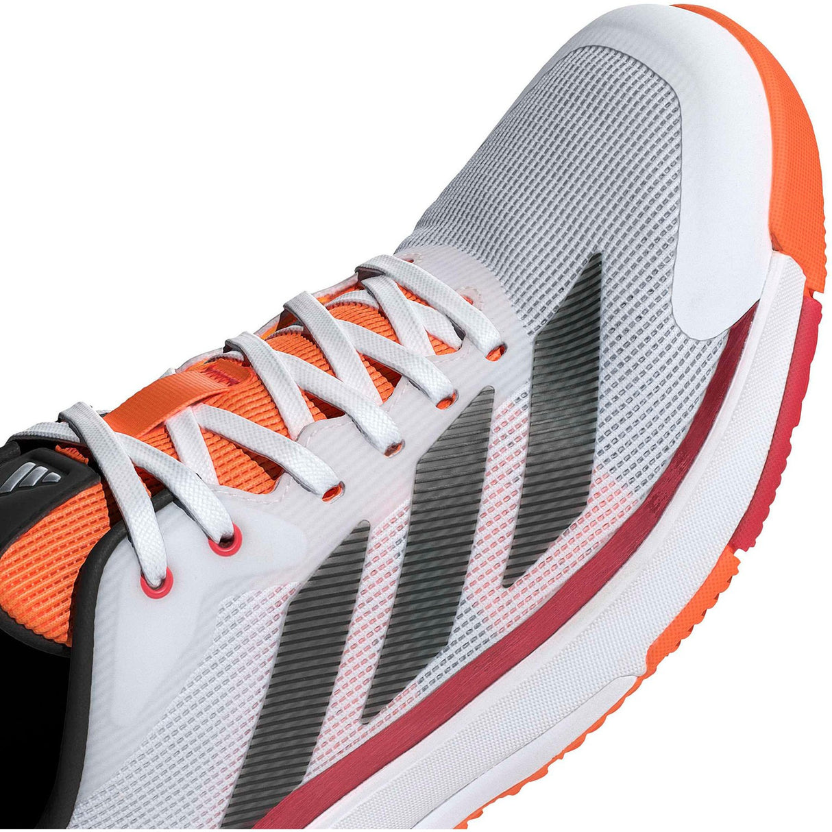 Adidas Crazyquick LS Padelschuhe für Herren in Weiß und Orange