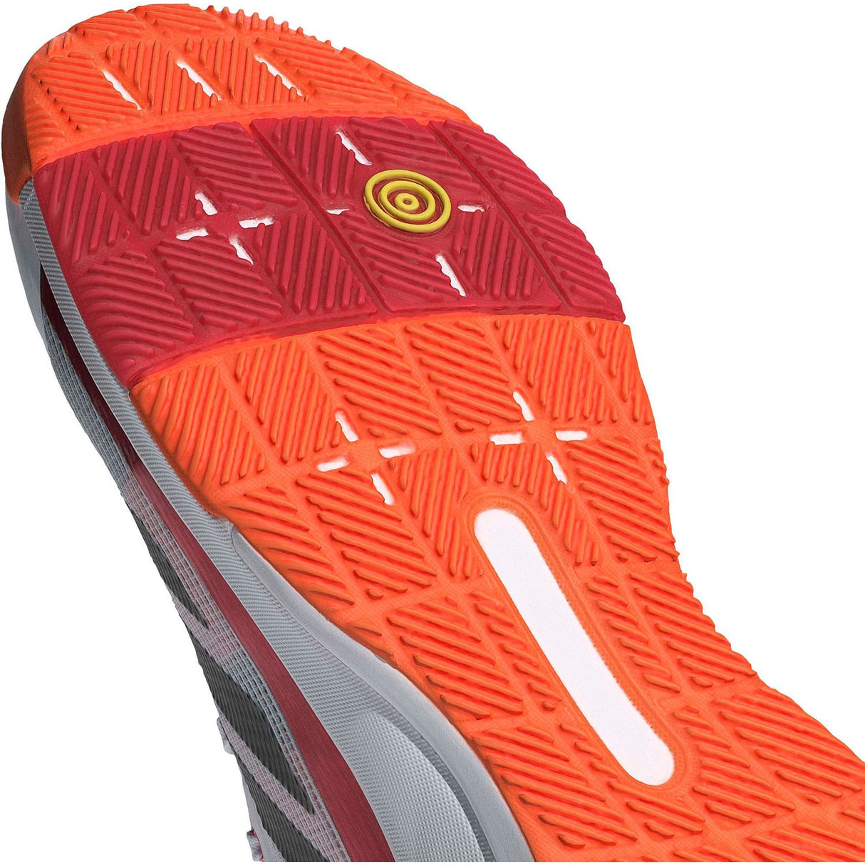 Adidas Crazyquick LS Padelschuhe für Herren in Weiß und Orange