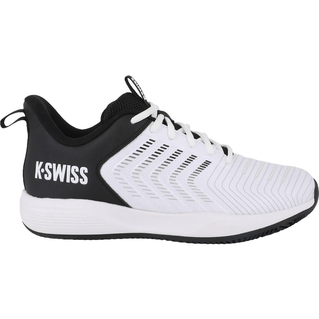 K-Swiss Tennisschoen Padelschoen Ultrashot Light Clay Heren Wit Zwart