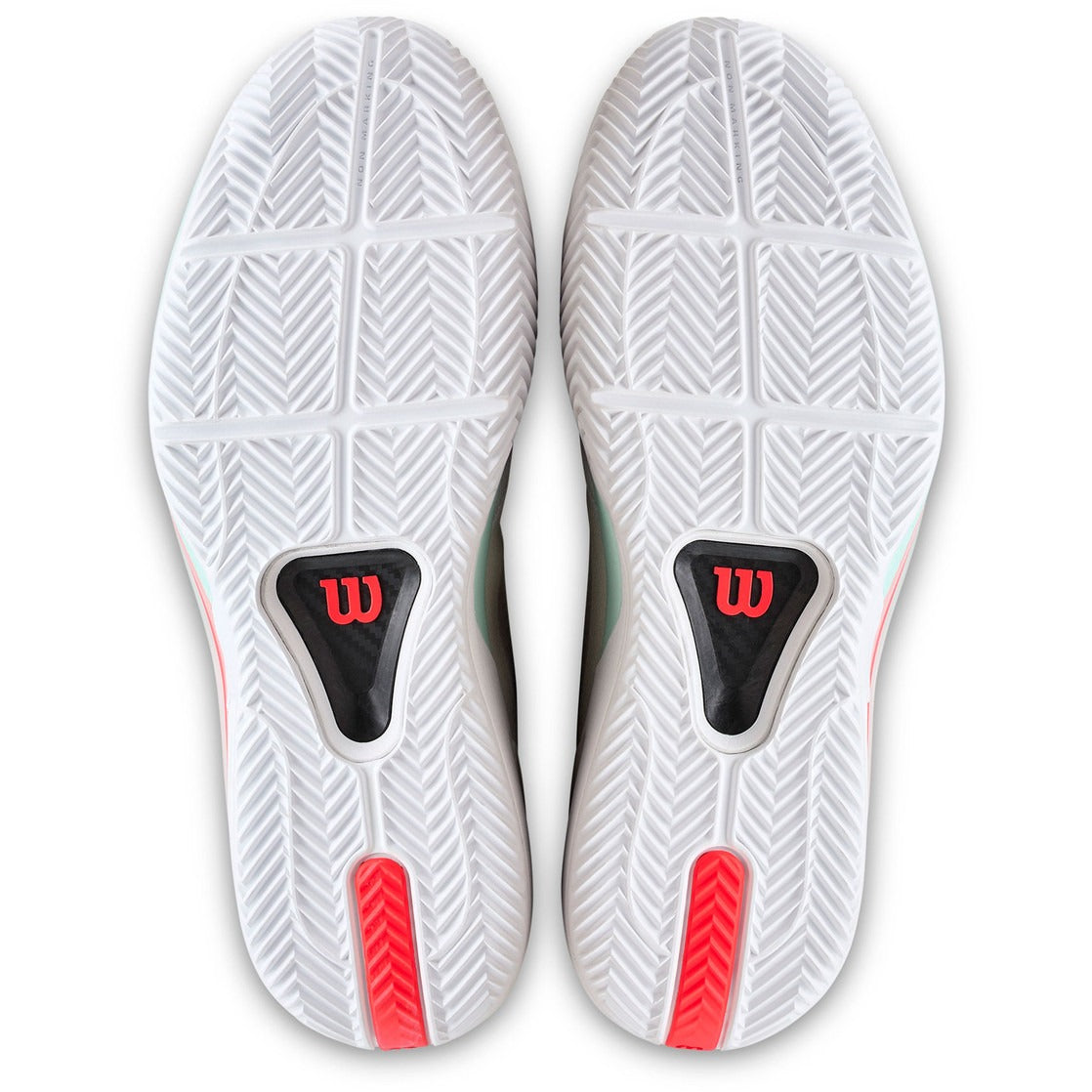 Wilson Tennisschoen Padelschoen Rush Tour 5 Clay Heren Wit