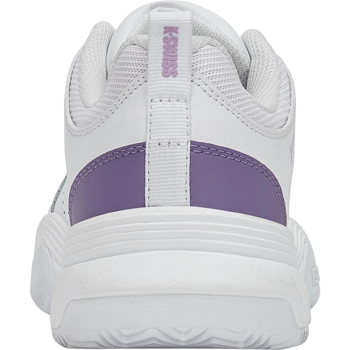K-Swiss Tennisschuh Padelschuh Court Express 2 Clay Damen Weiß Lila