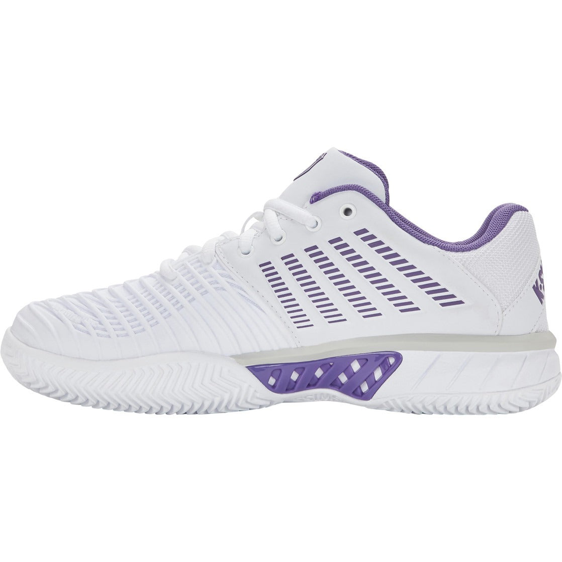 K-Swiss Tennisschuh Padelschuh Express Light 3 Clay Damen Weiß Lila