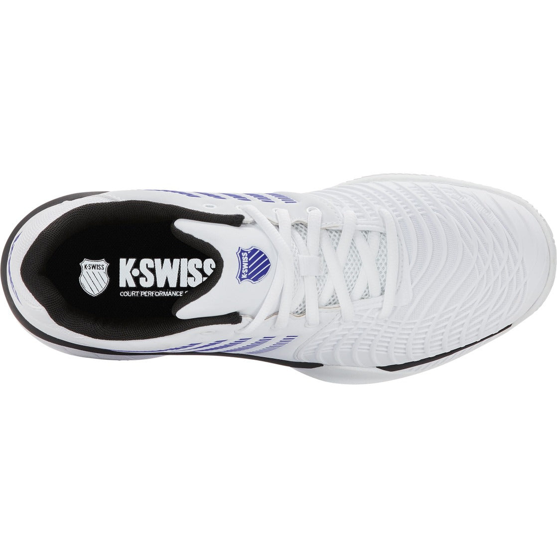 K-Swiss Tennisschuh Padelschuh Express Light 3 Clay Herren Weiß Blau