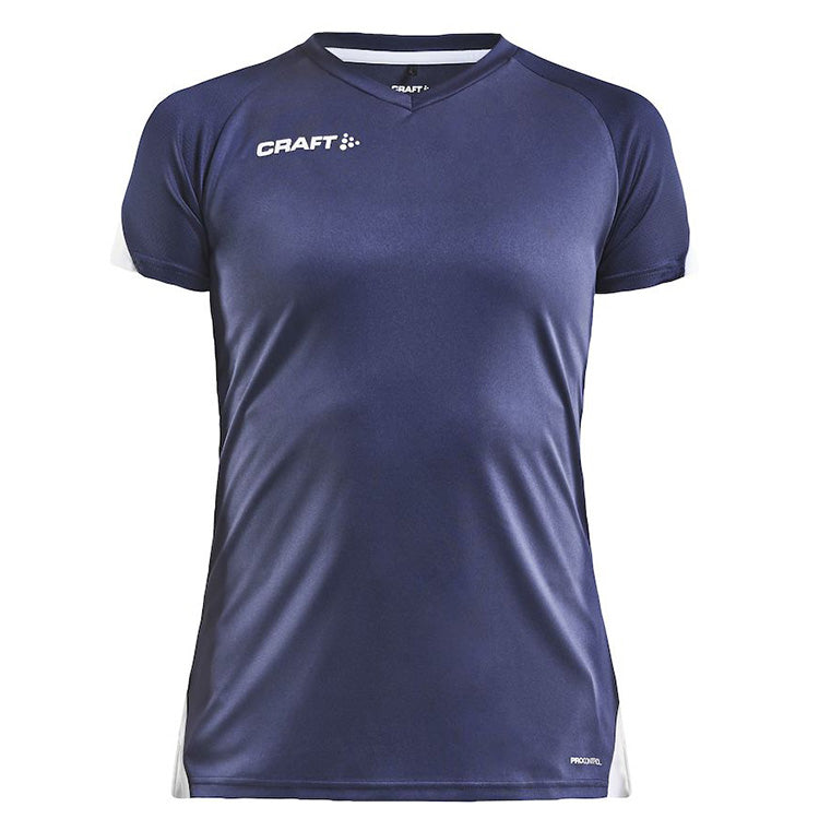 Craft Pro Control Impact SS Tee Shirt Dames Navy