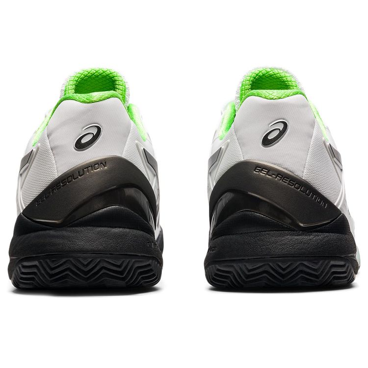 Asics Tennisschoen Padelschoen Gel Resolution 8 Clay Heren Wit Zwart