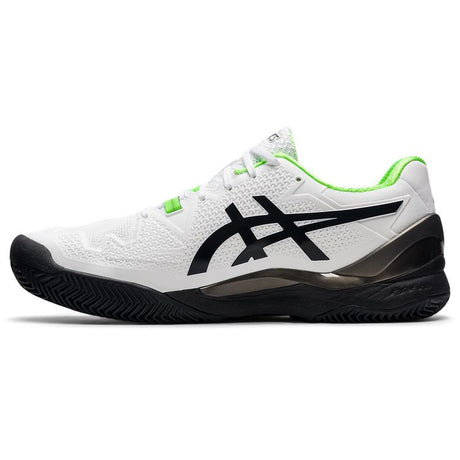 Asics Tennisschoen Gel Resolution 8 Clay Heren Wit Zwart