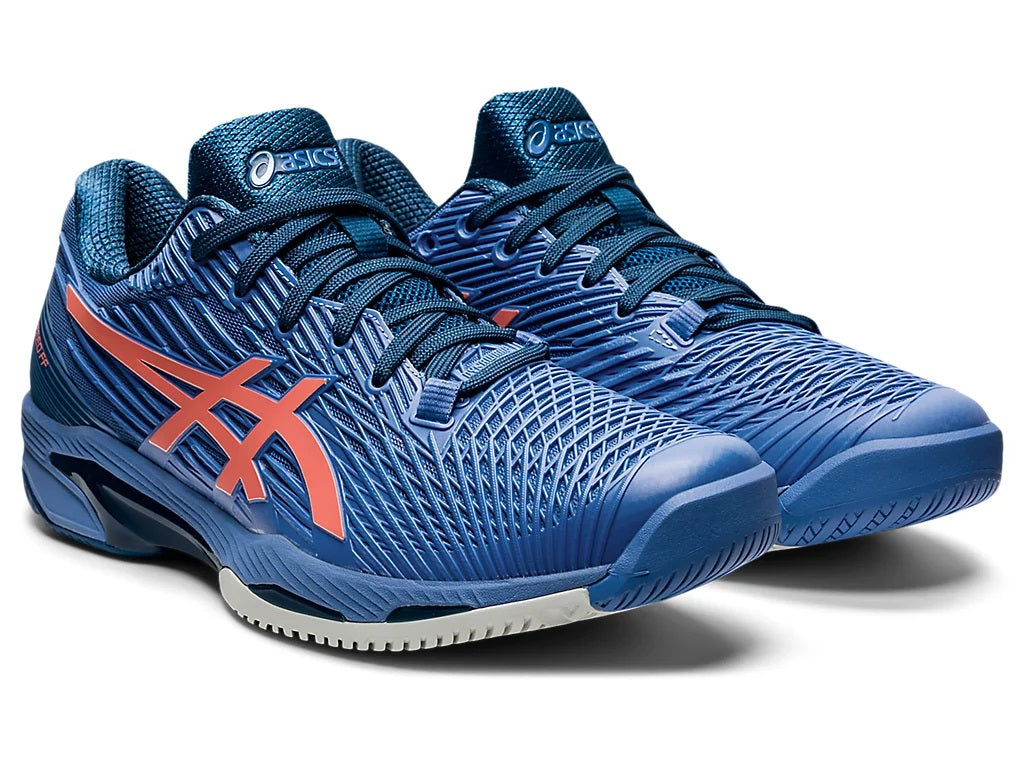 Asics Tennisschuh Solution Speed FF 2 Clay Herren Blau