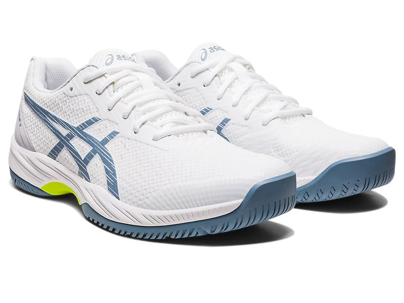 Asics Padelschoen Gel Game 9 GS Junior Wit Blauw