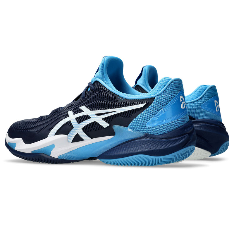 Asics Tennisschoen Court FF 3 Novak Clay Heren Blauw