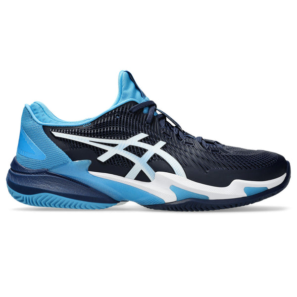 Asics Tennisschoen Court FF 3 Novak Clay Heren Blauw