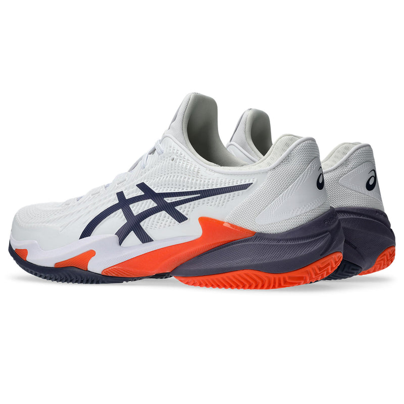 Asics Tennisschoen Court FF 3 Clay Heren Wit - Oranje