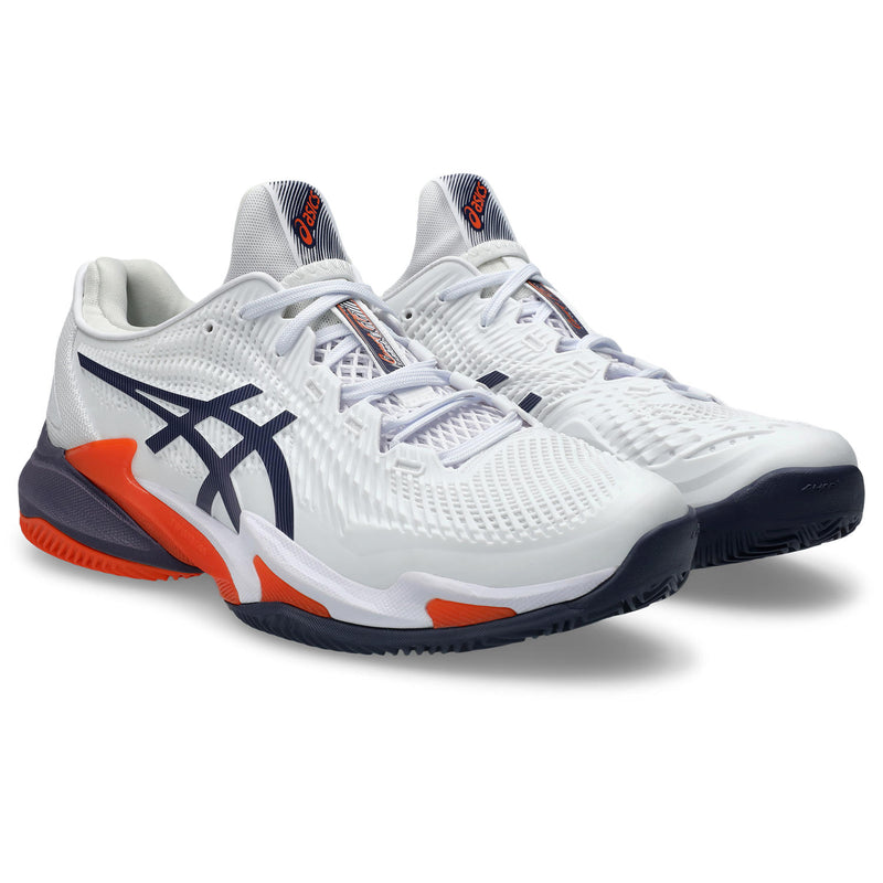 Asics Tennisschoen Court FF 3 Clay Heren Wit - Oranje