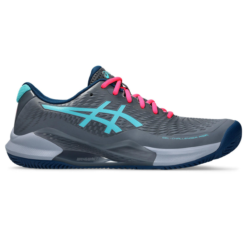 Asics Padelschoen Gel Challenger Heren 14 Padel Antraciet / Blauw