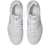 Asics Padelschoen Gel Dedicate 8 Padel Heren Wit Blauw