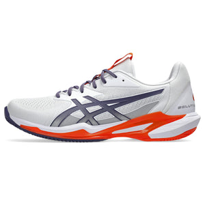 Asics Tennisschuh Solution Speed ​​FF 3 Clay Herren Weiß - Grauviolett