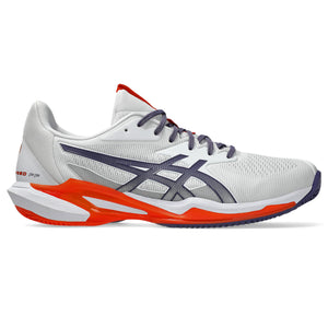 Asics Tennisschuh Solution Speed ​​FF 3 Clay Herren Weiß - Grauviolett