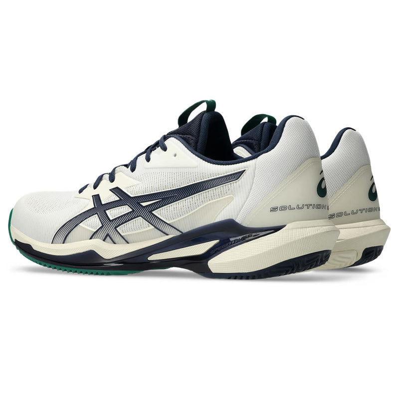 Asics Tennisschoen Solution Speed FF 3 Clay Heren Wit - Groen