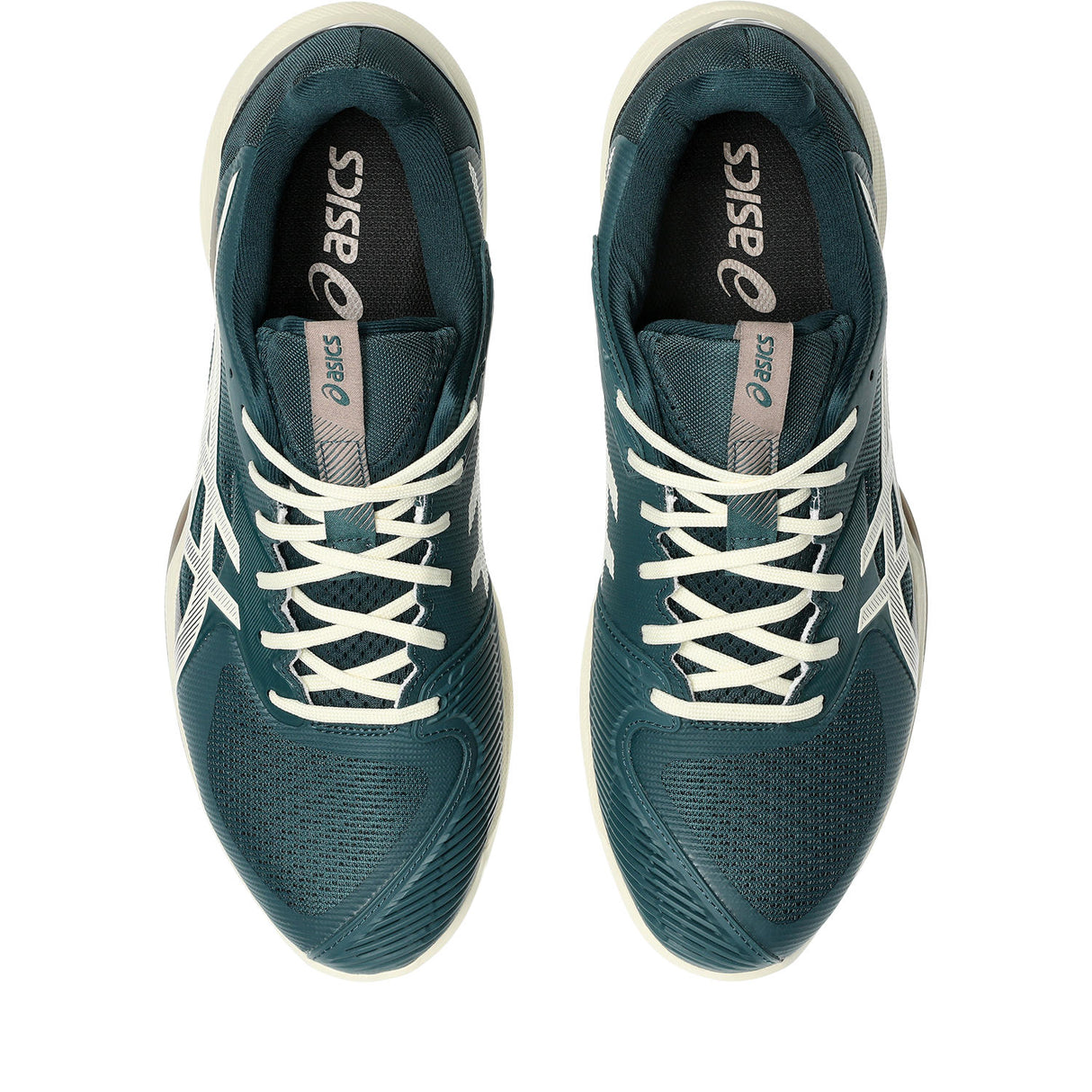Asics Tennisschoen Solution Speed FF 3 Clay Heren Groen - Wit