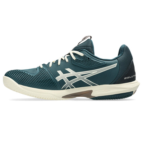 Asics Tennisschoen Solution Speed FF 3 Clay Heren Groen - Wit