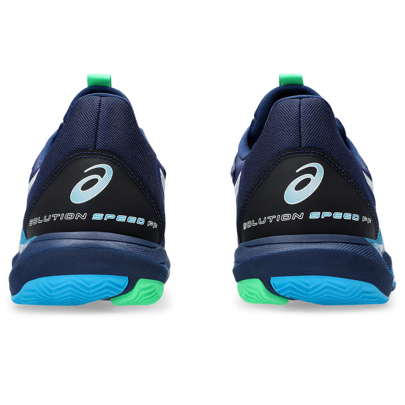 Asics Tennisschoen Solution Speed FF 3 Clay Heren Blauw Wit