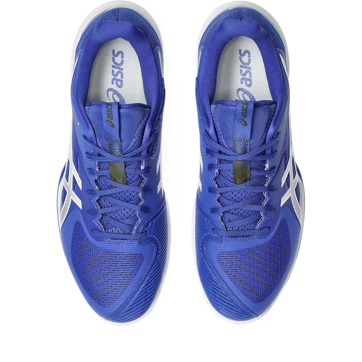 Asics Tennisschoen Solution Speed FF 3 Clay Heren Blauw Wit