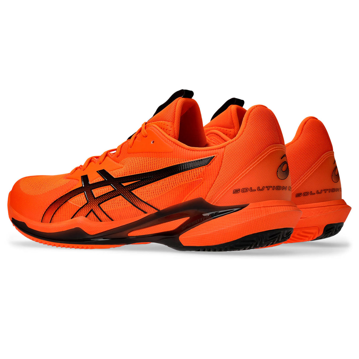 Asics Tennisschuh Solution Speed ​​FF 3 Clay Herren Orange Schwarz