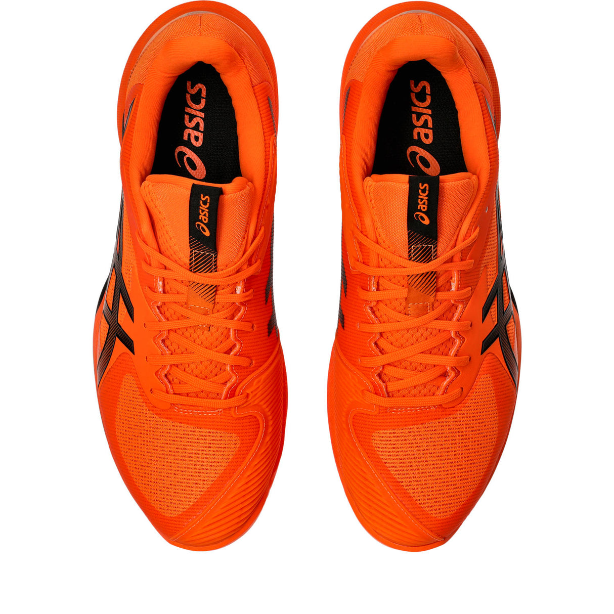 Asics Tennisschuh Solution Speed ​​FF 3 Clay Herren Orange Schwarz