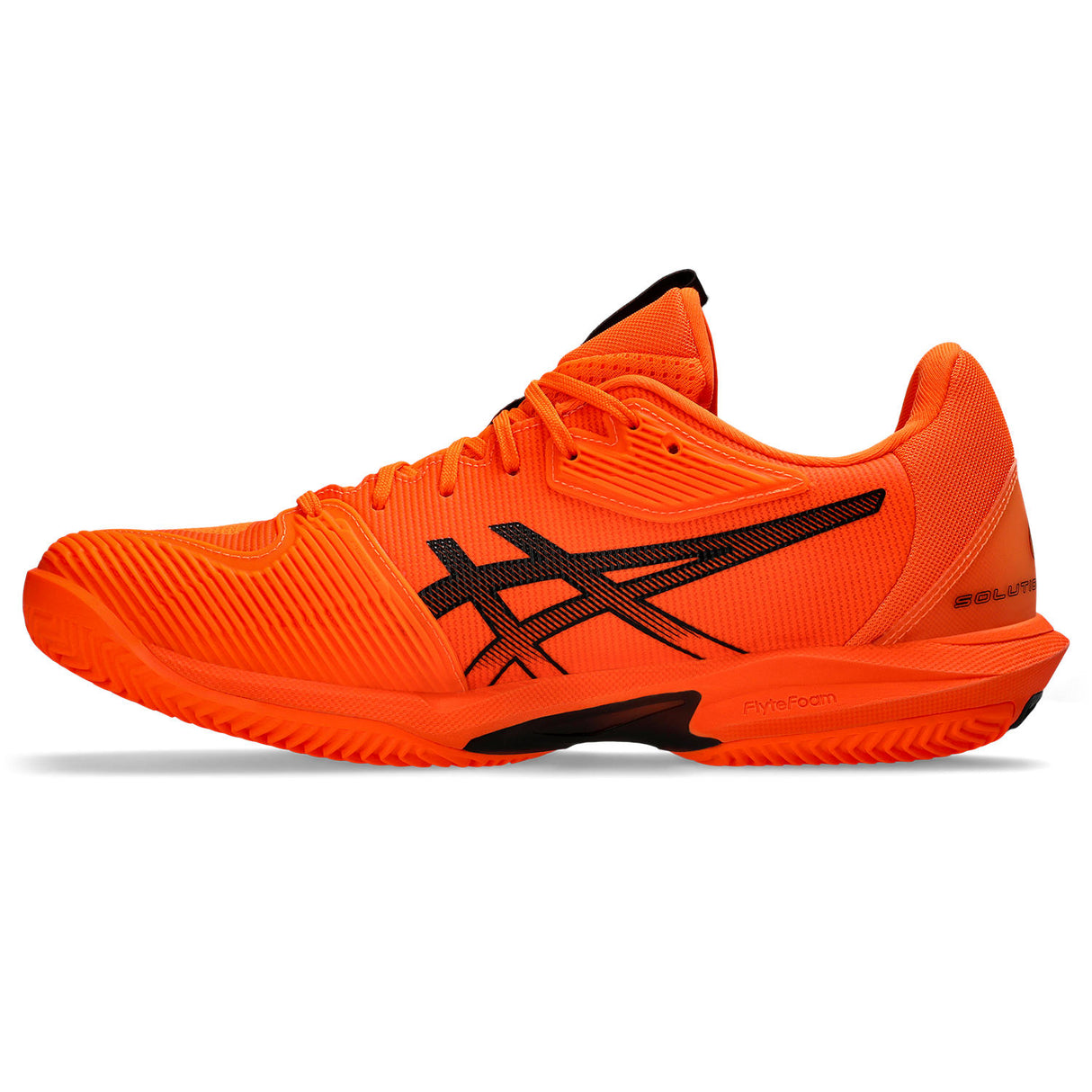 Asics Tennisschuh Solution Speed ​​FF 3 Clay Herren Orange Schwarz