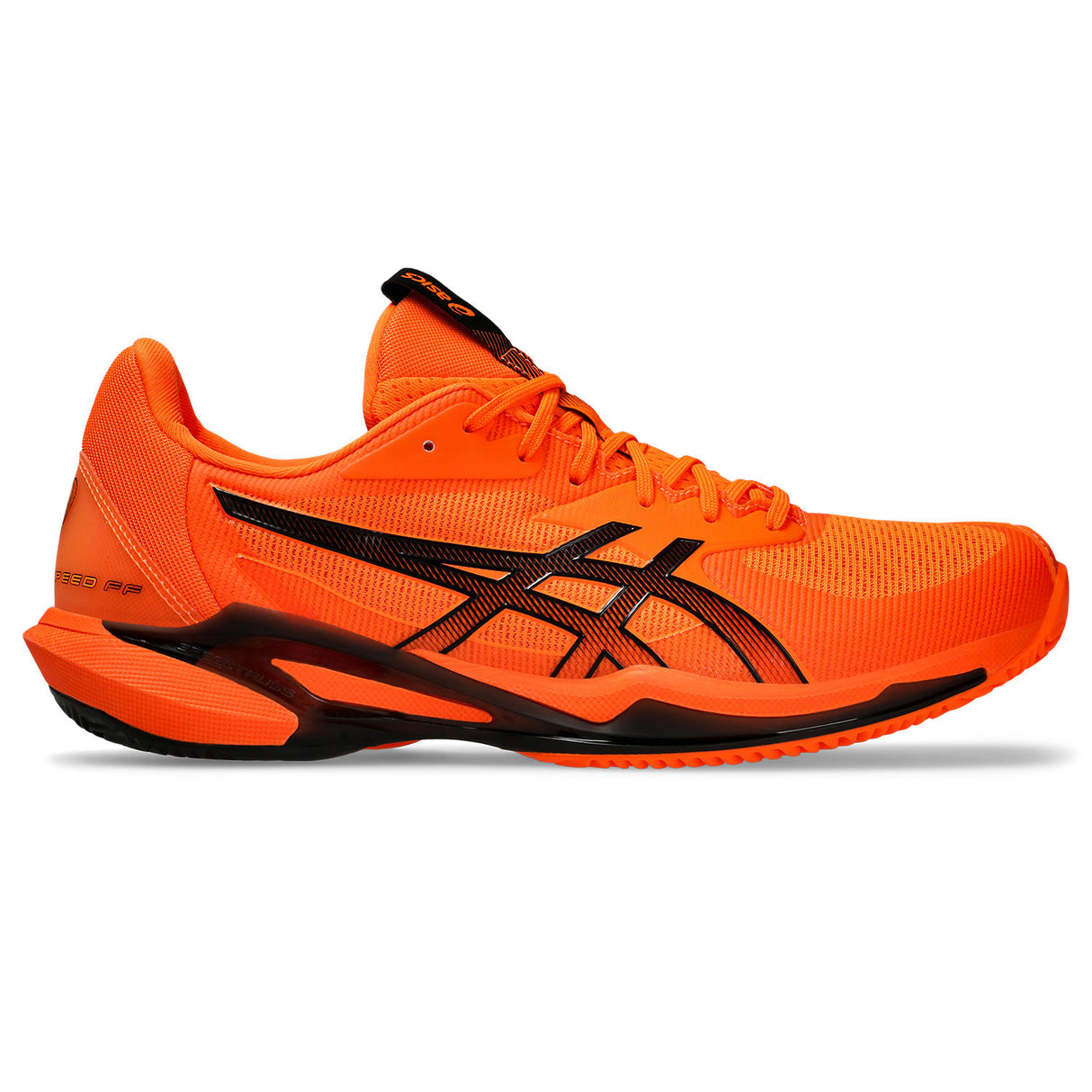 Asics Tennisschuh Solution Speed ​​FF 3 Clay Herren Orange Schwarz