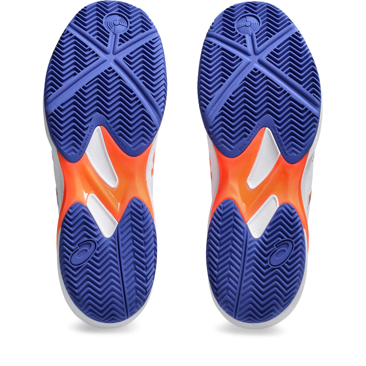 Asics Padelschuh Solution Swift FF 2 Padel Herren Weiß Orange