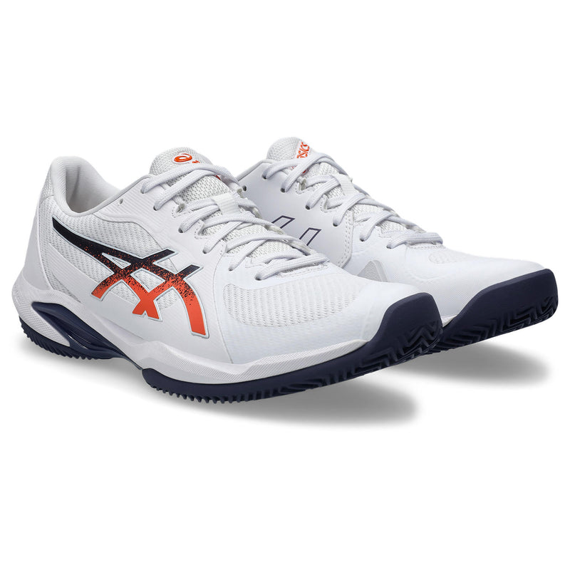 Asics Tennisschoen Solution Swift FF 2 Clay Heren Wit Oranje