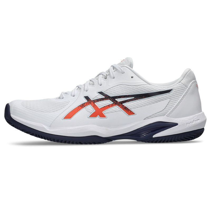 Asics Tennisschoen Solution Swift FF 2 Clay Heren Wit Oranje