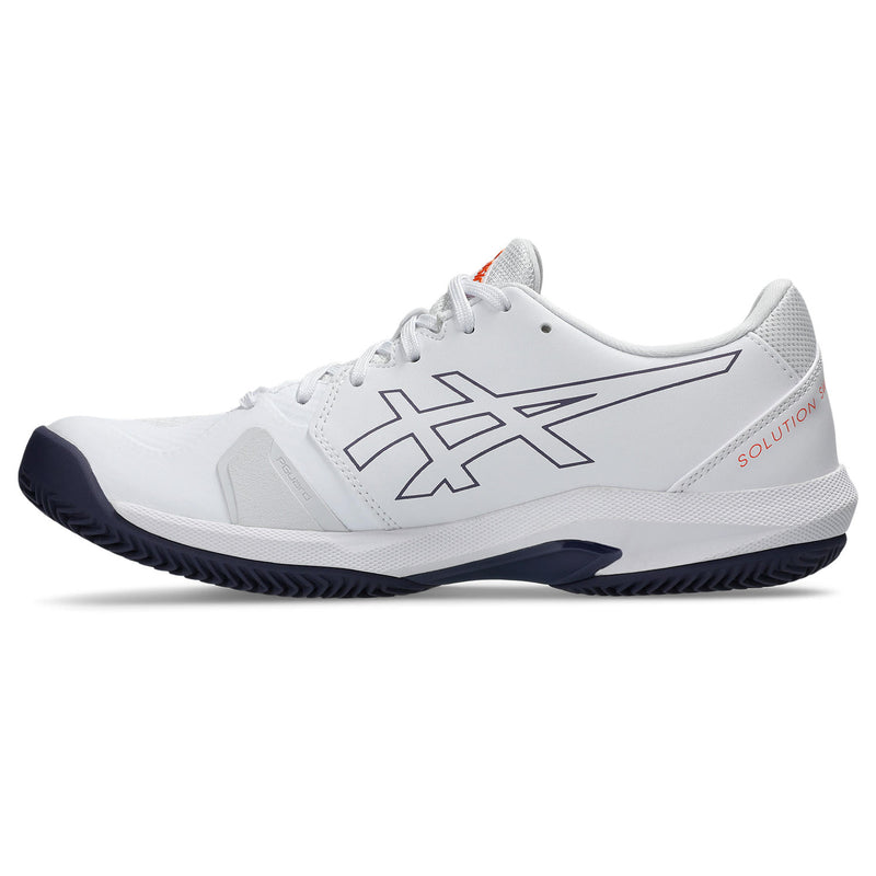 Asics Tennisschoen Solution Swift FF 2 Clay Heren Wit Oranje