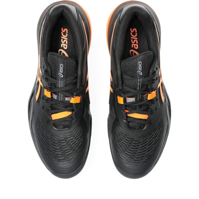 Asics Tennisschoen Gel Resolution X Clay Heren Zwart / Oranje