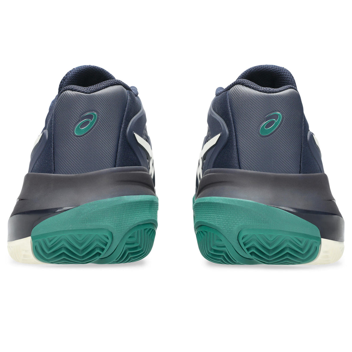Asics Tennisschoen Gel Resolution X Clay Heren Navy / Groen