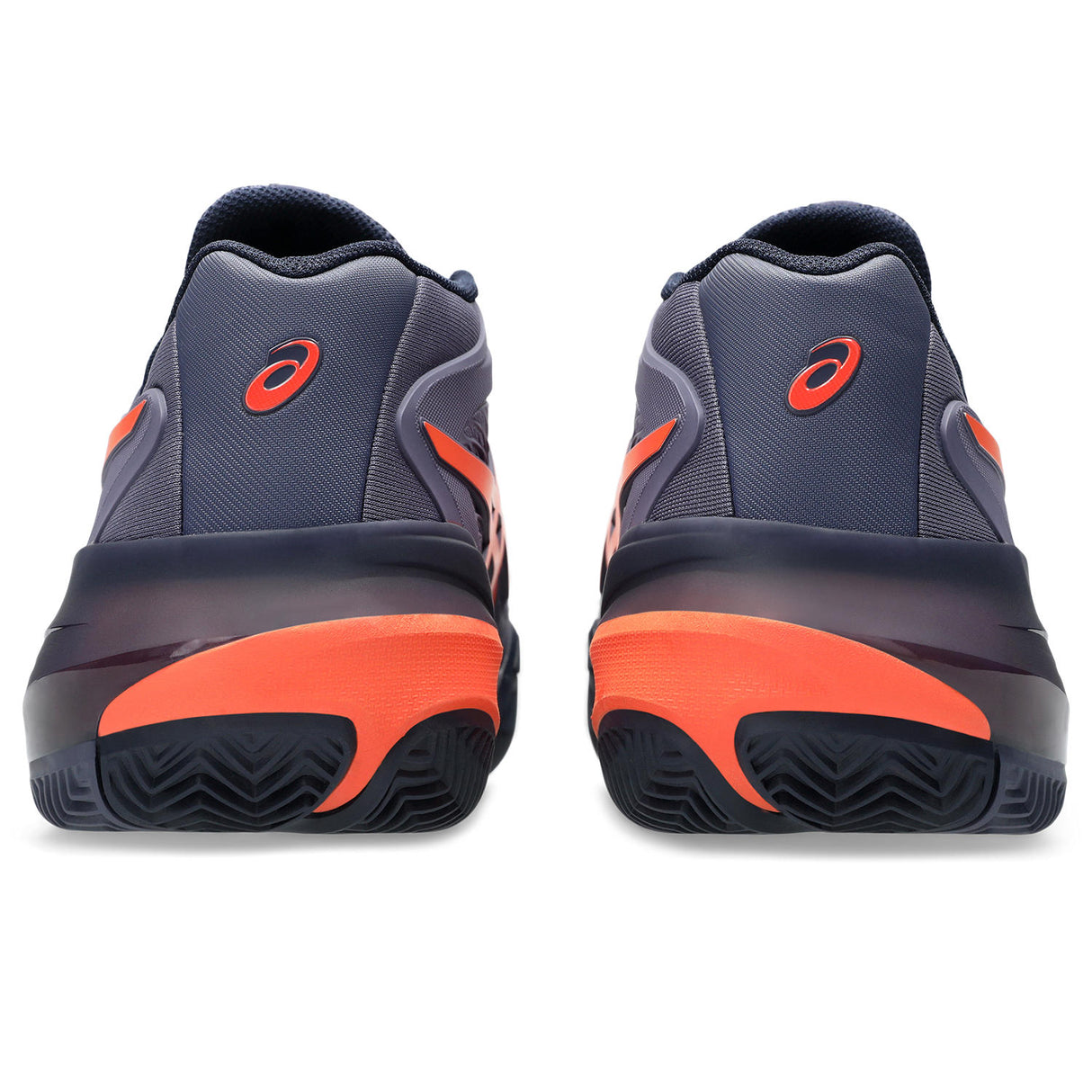 Asics Tennisschoen Gel Resolution X Indoor Heren Paars Oranje