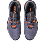 Asics Tennisschoen Gel Resolution X Indoor Heren Paars Oranje