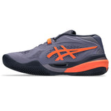 Asics Tennisschoen Gel Resolution X Indoor Heren Paars Oranje