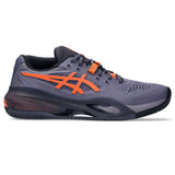 Asics Tennisschoen Gel Resolution X Indoor Heren Paars Oranje
