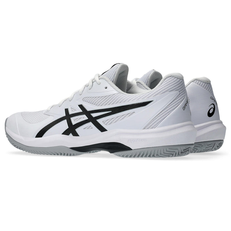 Asics Tennisschoen Game FF Clay / OC Heren Wit Zwart