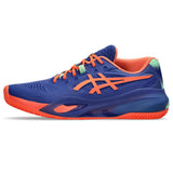 Blauw roze Asics padelschoen 