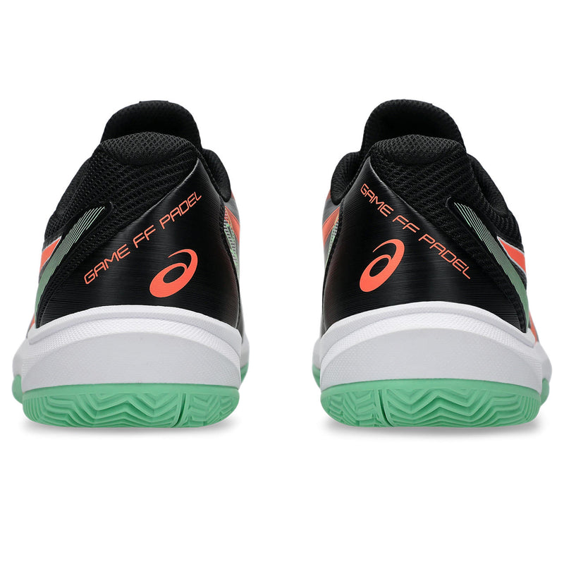 Asics Padelschoen Game FF Padel Heren Zwart Groen Oranje