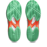 Asics Game FF Padelschuh für Herren, Schwarz, Grün, Orange